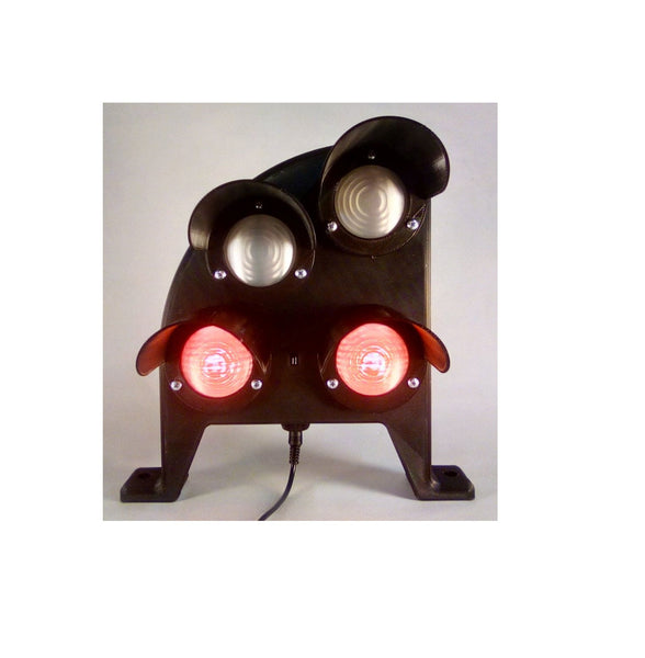 N&W Color Dwarf Signal Model, 1:2 scale, remote control, 3D printed, LED, PL-4