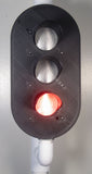 Railroad Wayside Signal Model, 1:4 Scale, Remote Control, 3D printed, Wall/Pole Mount